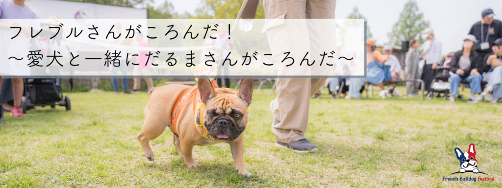 フレブルさんがころんだ！〜愛犬と一緒にだるまさんがころんだ〜